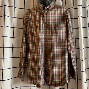 Bobby Jones Plaid 100% Cotton Shirt